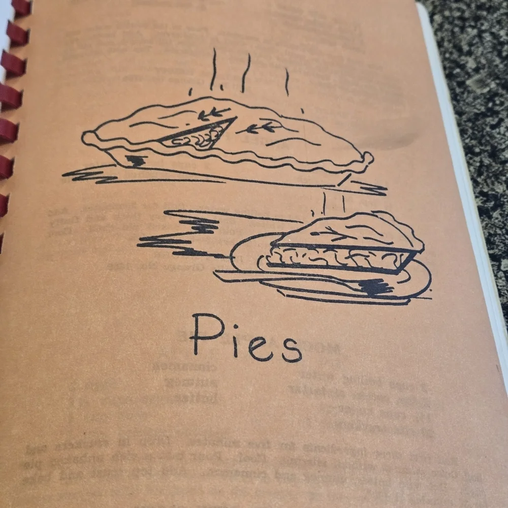 Vintage (1972) Grange Pennsylvania State Cookbook 536 Pages Over 1500 Recipes